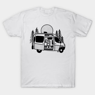 Off grid Sprinter Living T-Shirt